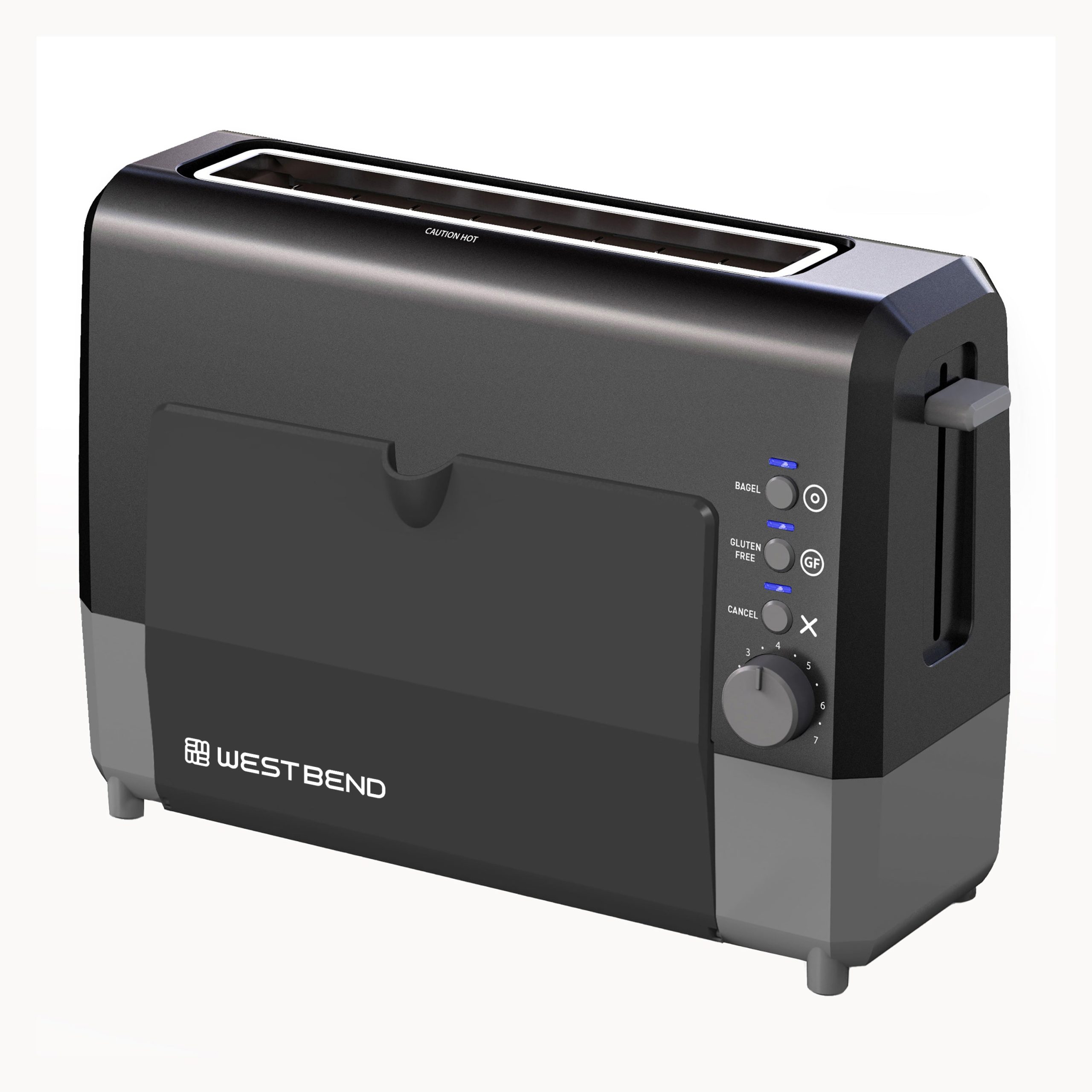 West Bend QuikServe 2-Slice Toaster with Extra Wide Slots